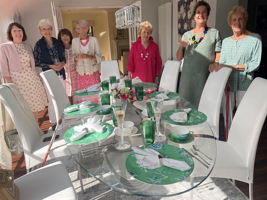 Flock tea at Nita’s homesmall
